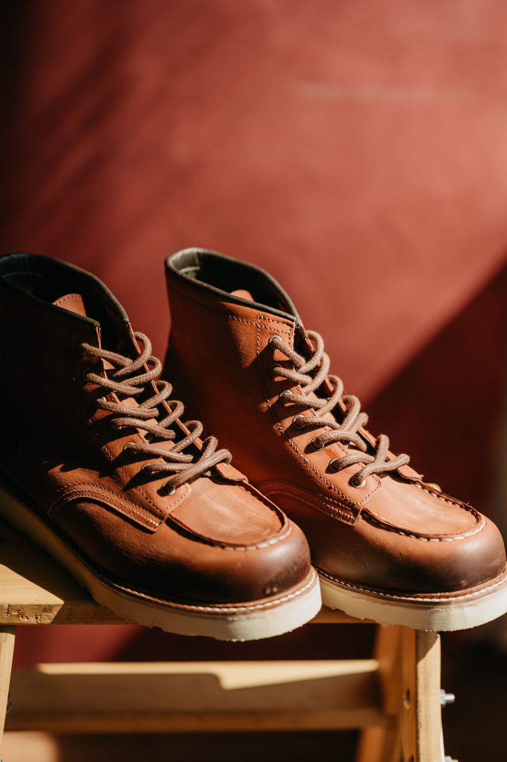 Moc Toe 1961 Latego Pinhão Destroyer Black Boots | Botas de Couro