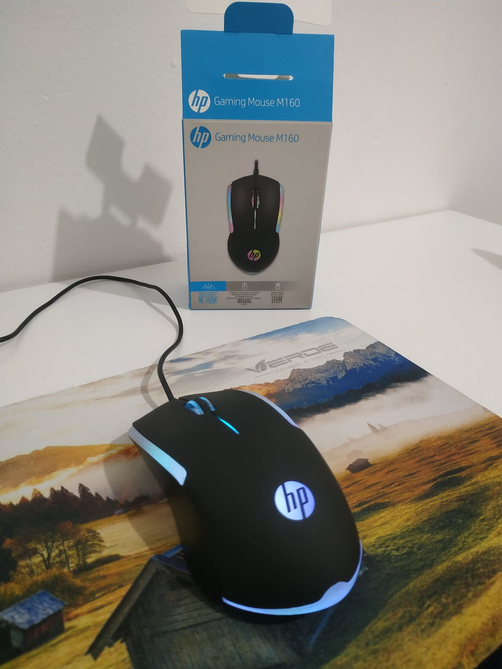 Mouse Gamer HP M160 com 1.000 Black Friday