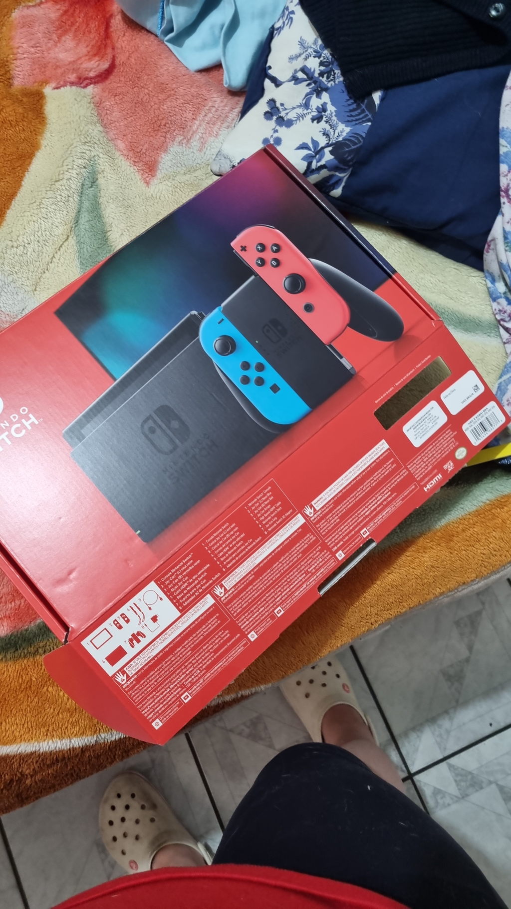 Console Nintendo Switch 32Gb + Controle JoyCon Black Friday