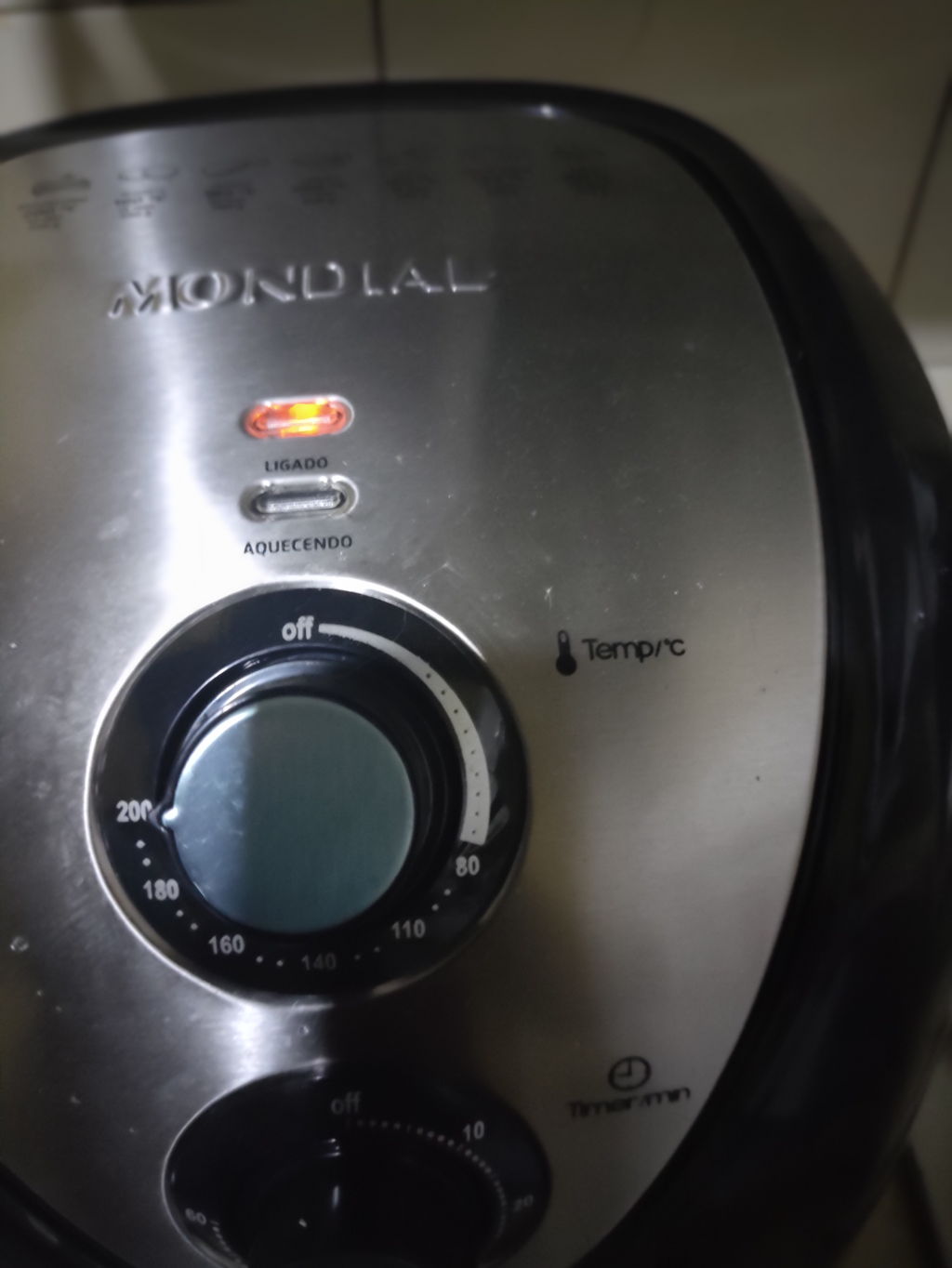 Fritadeira Air Fryer Mondial AFN50BI, 5L, Ponto