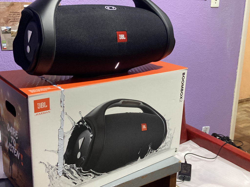 Caixa de Som Portátil JBL Boombox Black Friday