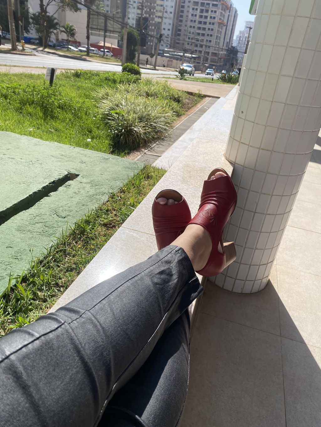 ANKLE BOOT salto bloco Dina Mirtz Fino Raro Site 100%