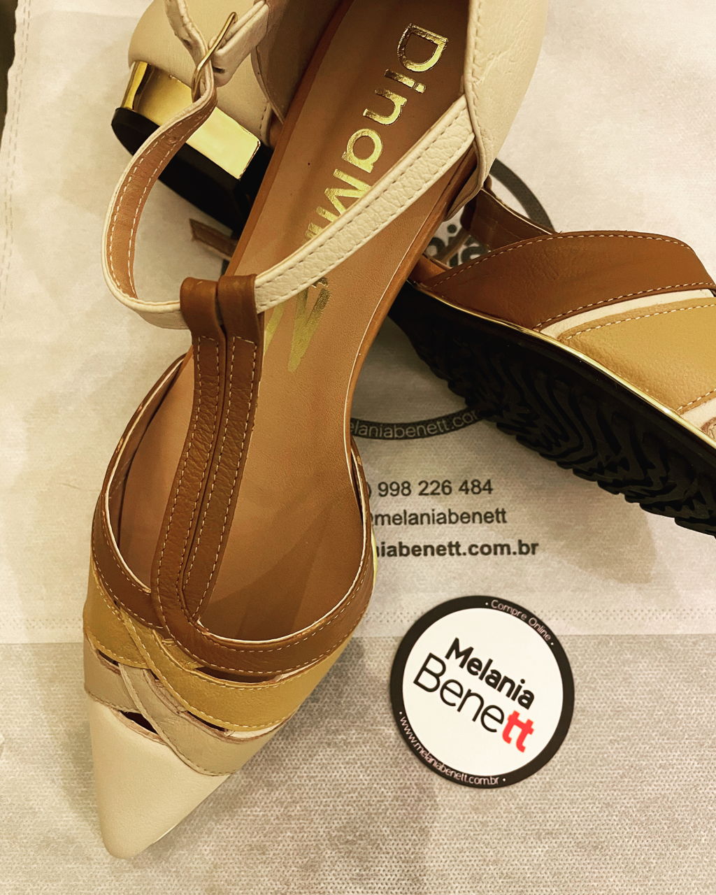 Sapatilha Dina Mirtz Pulseira | Melania Benett