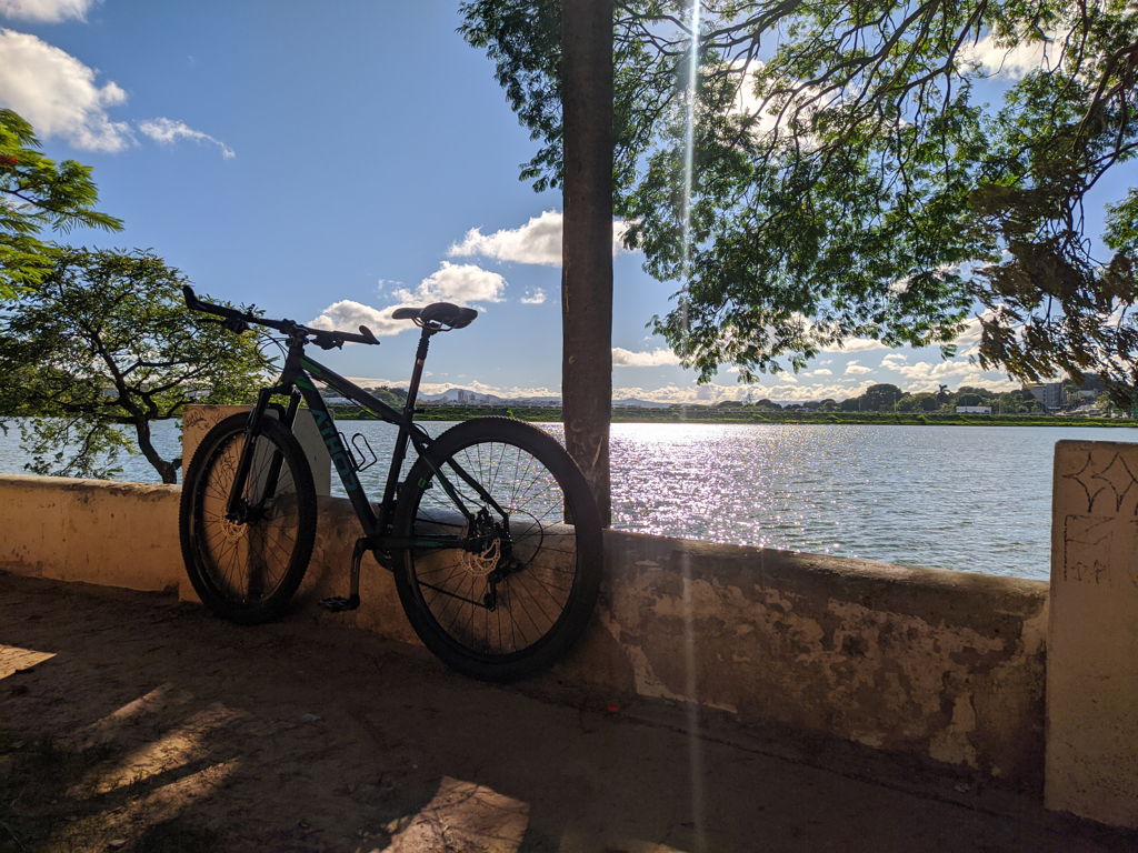 Bicicleta android athor aro 29 4159 preto e verde Outlet