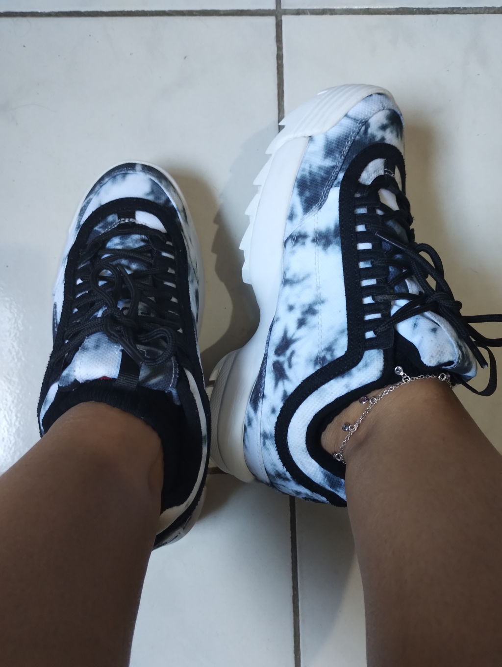 Tie dye 2024 fila disruptor