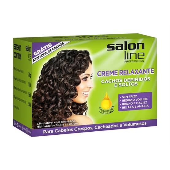 Kit Creme Relaxante Salon Line Cachos Definidos E Soltos 0g Lojas Rede