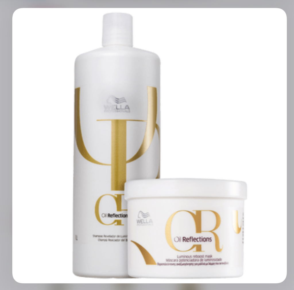 Kit Wella Professionals Oil Reflections Duo Salão - LOJA WELLA