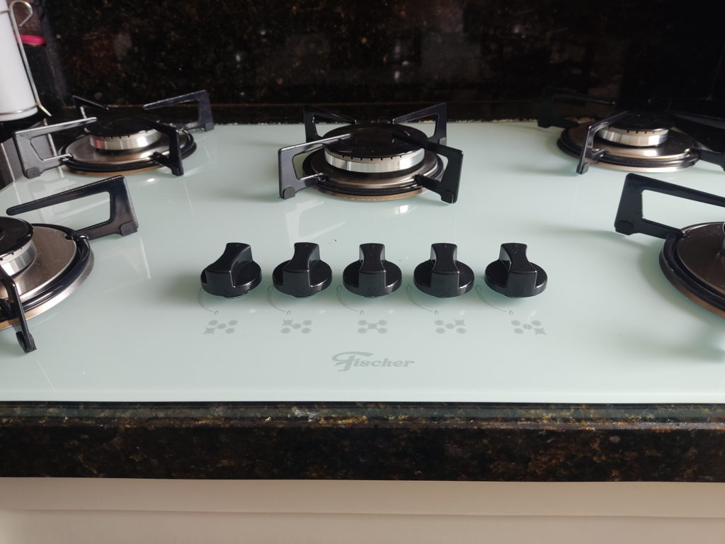 Cooktop 5 Bocas Fischer 1642 Branco Polar Black Friday