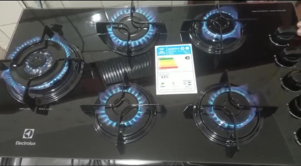 Cooktop a Gás 5 Bocas Electrolux KE5TD Casas Bahia