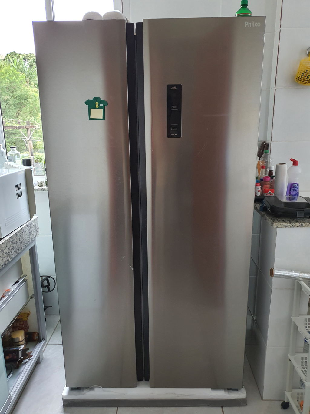 Refrigerador / Geladeira Philco PRF504I Side By Side 489L Inverter