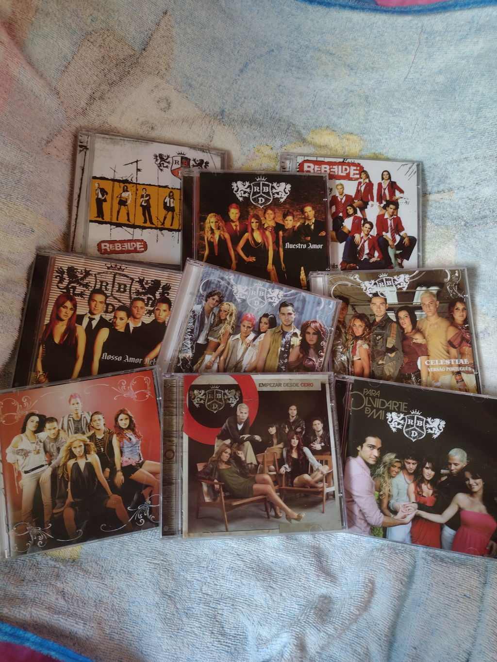 [Casas Bahia] 9 CD - RBD BOX RBD - Siempre Rebelde - Edição Limitada R ...