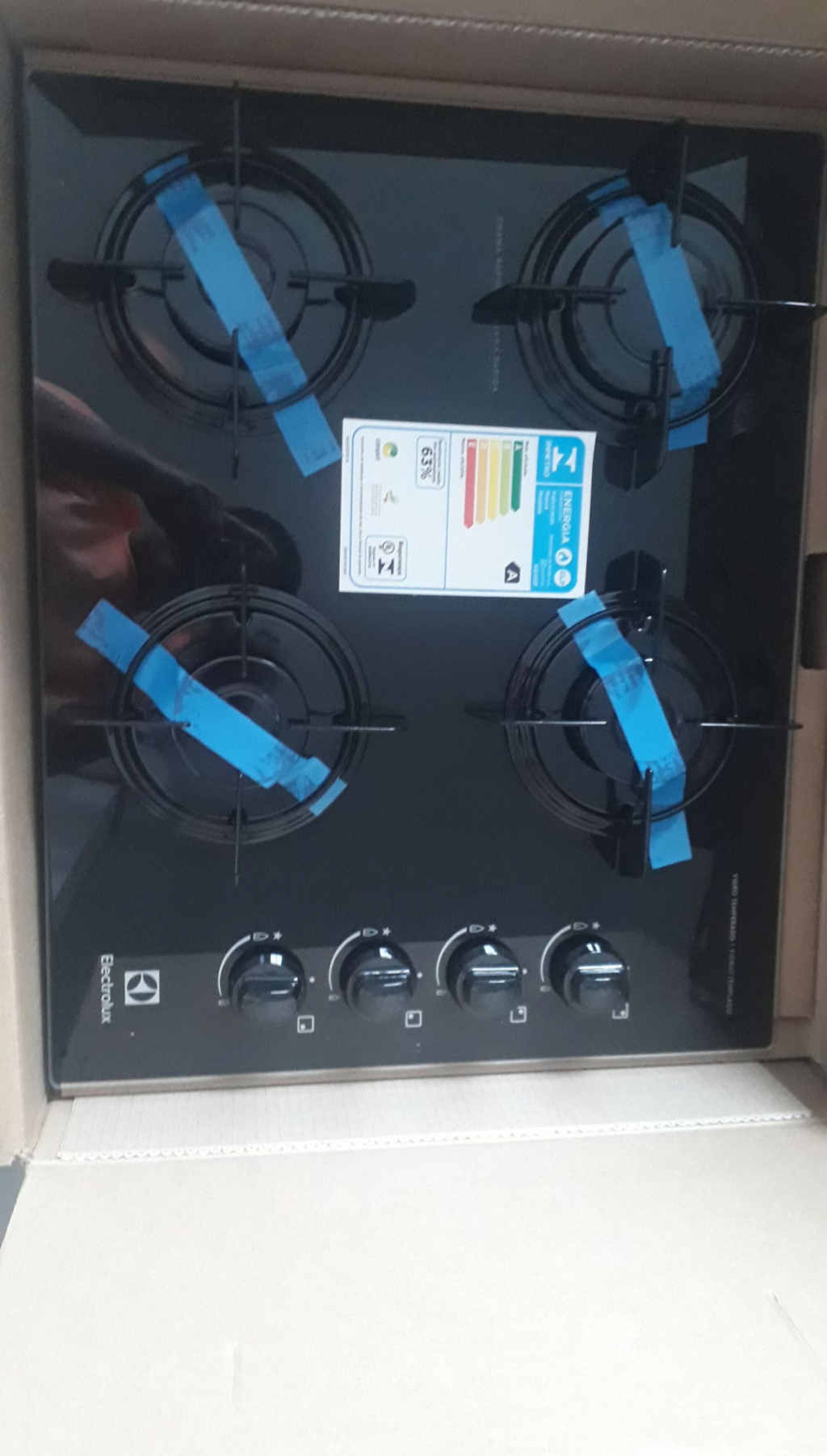 Cooktop a Gás 4 Bocas KE4GP Electrolux Bivolt Casas Bahia