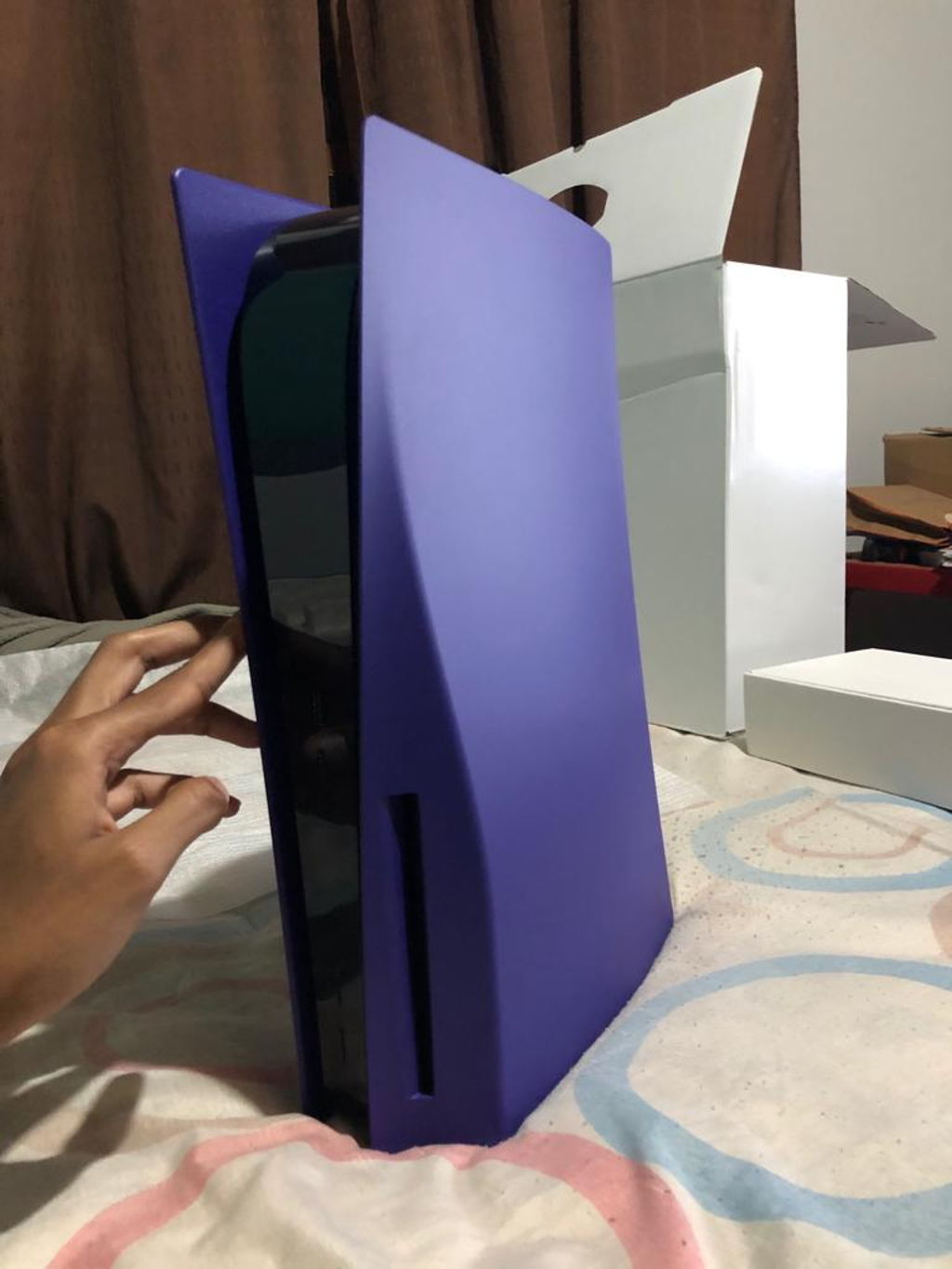 Tampa do Console PlayStation 5 - Galactic Purple | Casas Bahia