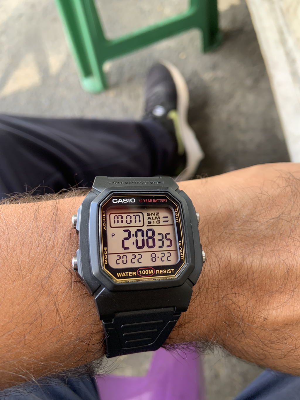 Relogio Casio Digital W800HG9AV Casas Bahia