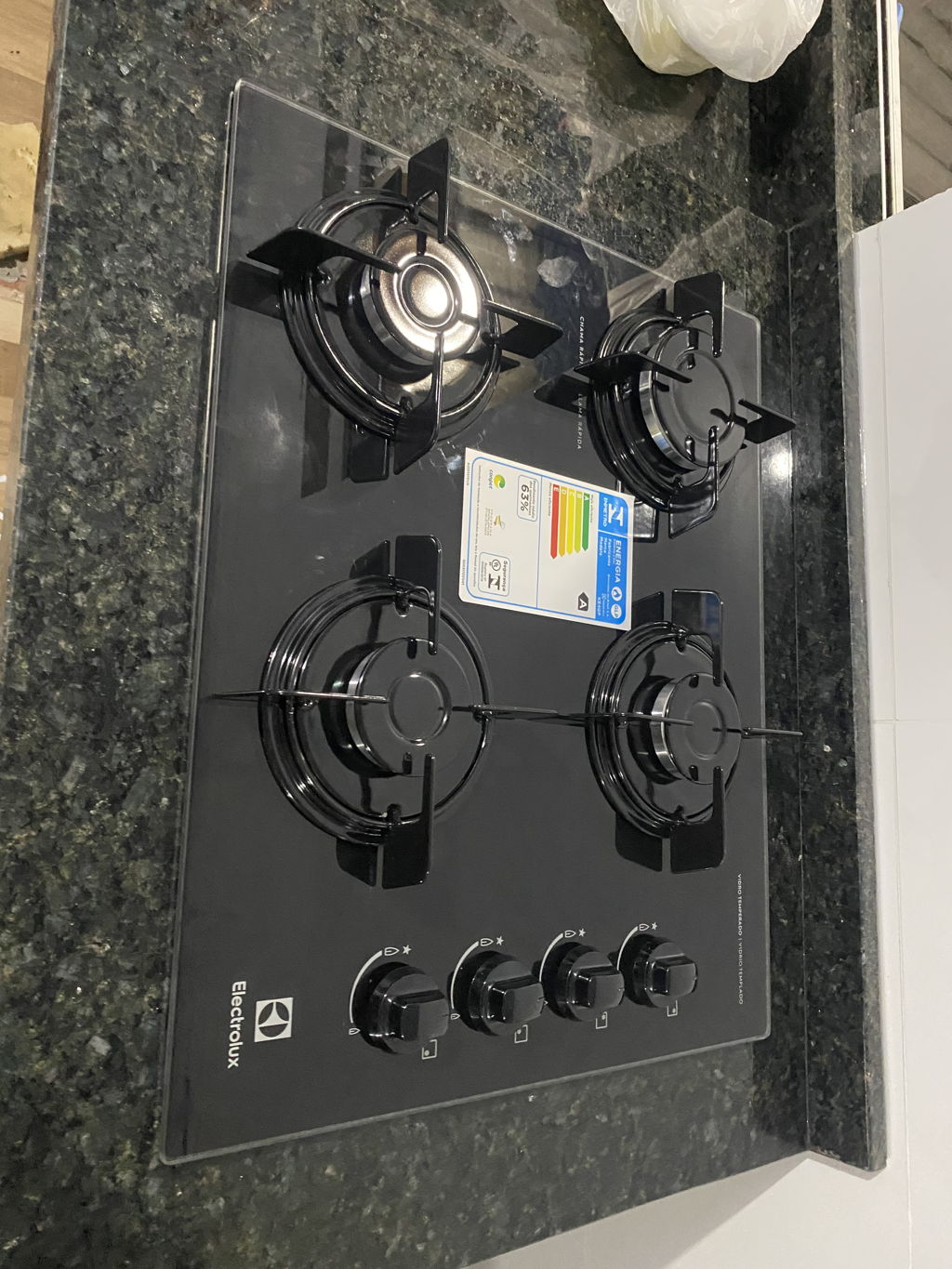 Cooktop a Gás 4 Bocas KE4GP Electrolux Bivolt Casas Bahia