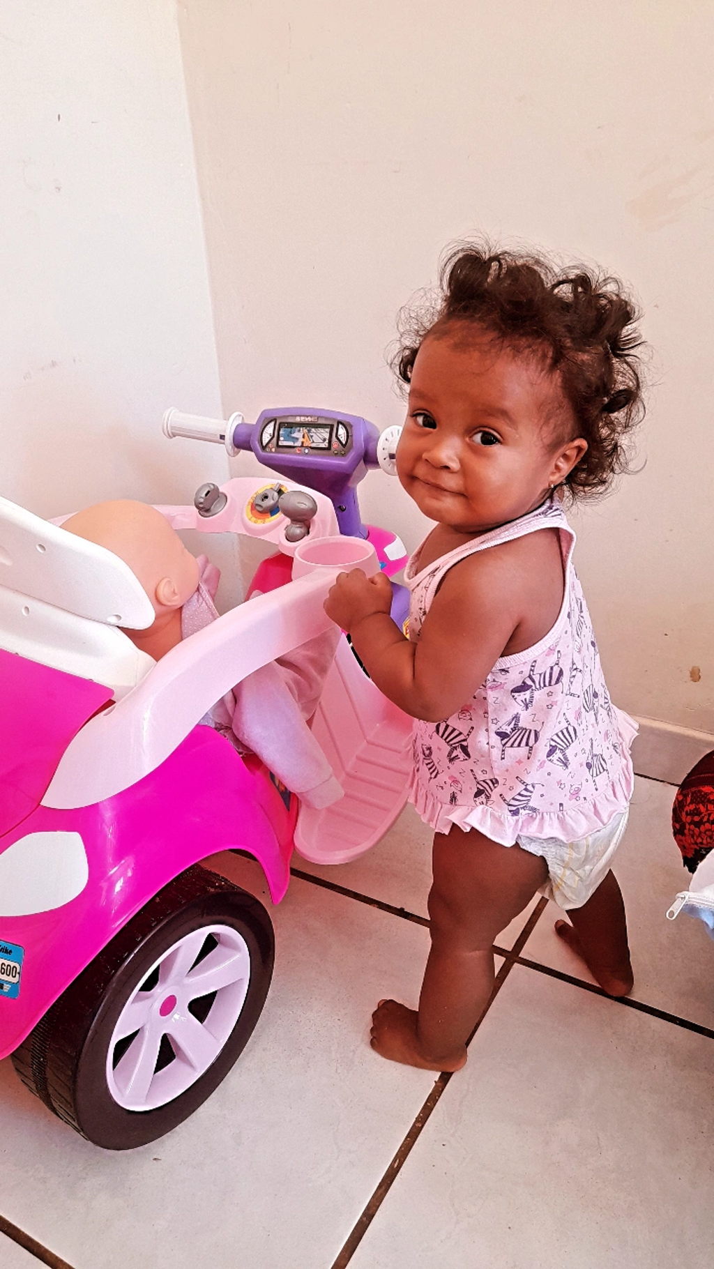 Triciclo Infantil Biemme Baby Trike Evolution 2 em 1 Pedal e