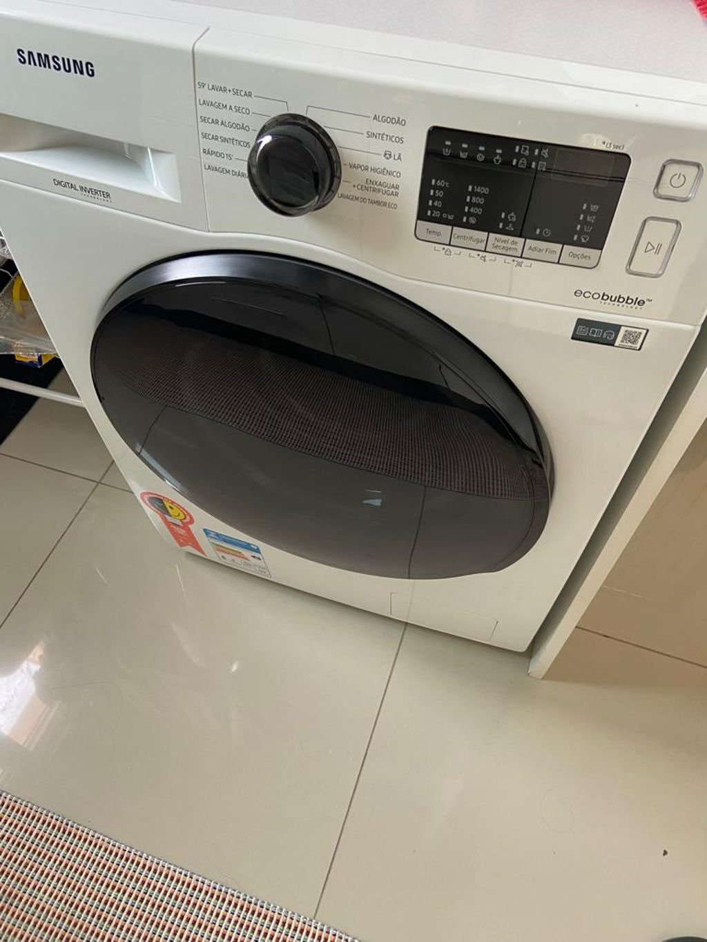 Lava e Seca Samsung WD11A 3 em 1 Branca | Casas Bahia