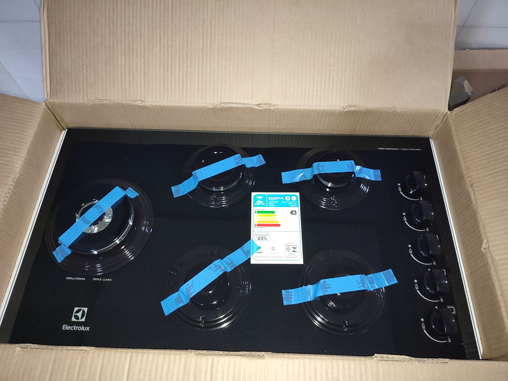 Cooktop a Gás 5 Bocas Electrolux KE5TD Casas Bahia